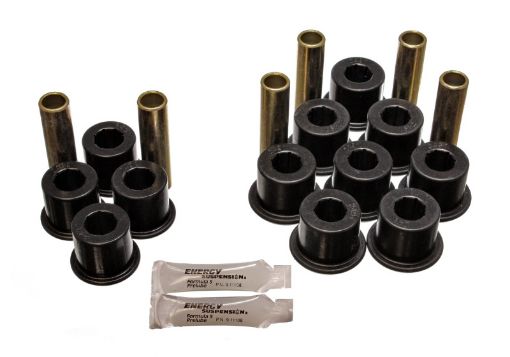 Kuva: Energy Suspension 97 - 04 Dodge Dakota 2WD 87 - 04 4WD Black Rear Leaf Spring Bushing Set