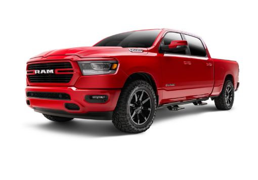 Kuva: N - Fab RKR Step System 2019 Dodge Ram 1500 Crew Cab All Beds - Tex. Black - Cab Length - 1.75in