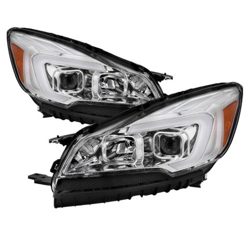 Kuva: xTune 13 - 16 Ford Escape 13 - 16 LED Light Bar Halogen Proj Headlights - Chrome (PRO - JH - FESCA13 - LB - C)