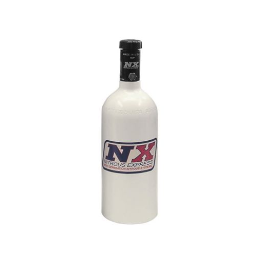 Kuva: Nitrous Express 1lb Bottle wMotorcycle Valve (3.2 Dia x 9.83 Tall)