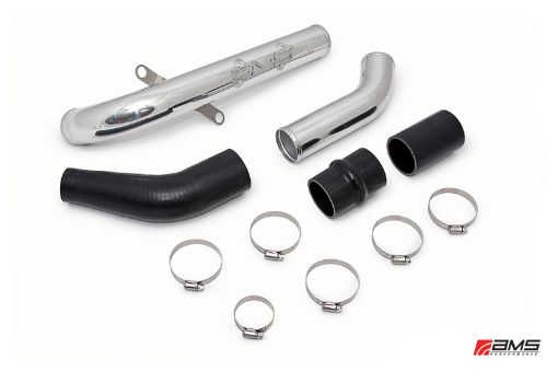 Kuva: AMS Performance 08 - 15 Mitsubishi EVO X Upper IC Pipe - Polished