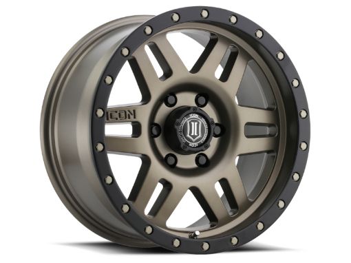 Kuva: ICON Six Speed 17x8.5 5x150 25mm Offset 5.75in BS 116.5mm Bore Bronze Wheel