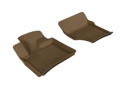 Kuva: 3D MAXpider 2007 - 2015 Audi Q7 Kagu 1st Row Floormat - Tan