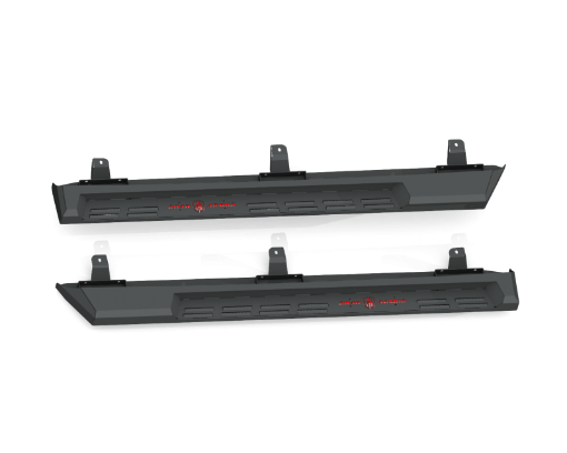 Kuva: Road Armor 18 - 20 Jeep Wrangler JL 4DR Stealth Running Board Step - Tex Blk