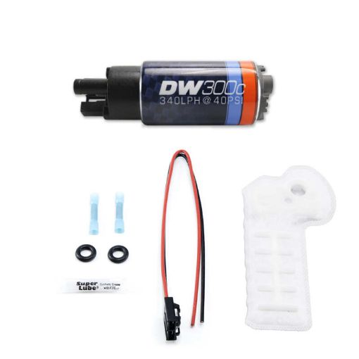 Kuva: DeatschWerks 340lph DW300C Compact Fuel Pump 17 - 20 Honda Civic Type R (wo Mounting Clips)