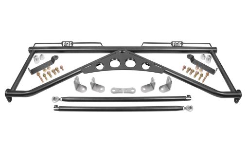 Kuva: BMR 15 - 20 Ford Mustang Harness Bar - Black Hammertone