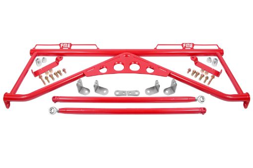 Kuva: BMR 15 - 20 Ford Mustang Harness Bar - Red