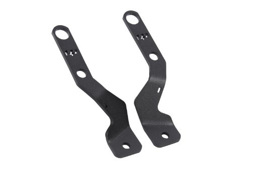 Kuva: LP Aventure 16 - 18 Toyota RAV4 Hood Light Brackets - Powder Coated (Pair)