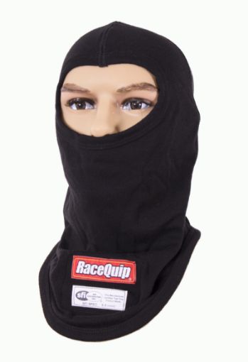 Kuva: RaceQuip Black SFI 3.3 Fr Single Layer Hood