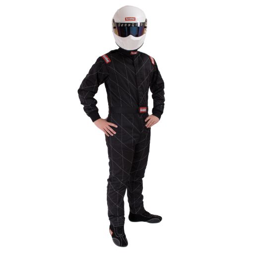 Kuva: RaceQuip Black Chevron - 5 Suit SFI - 5 - Medium